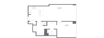 1 Bed/1 Bath-A1E