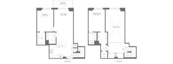 2 Bed/2 Bath Duplex-B1D