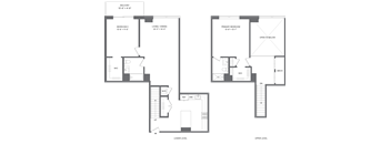 2 Bed/2 Bath Duplex-B1G