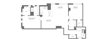 2 Bed/2 Bath-B1H
