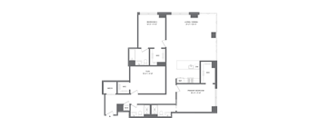 2 Bed+1Flex/3 Bath-B5B