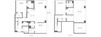 3 Bed/3.5 Bath Duplex-C3A