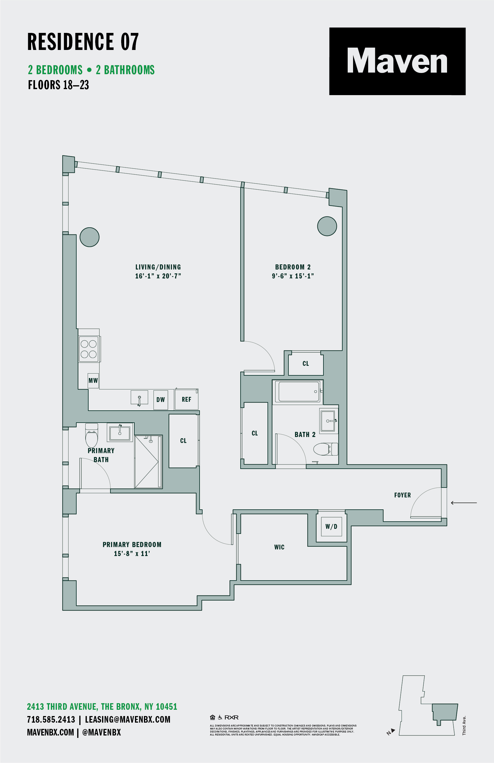 2 Bed/2 Bath-B4