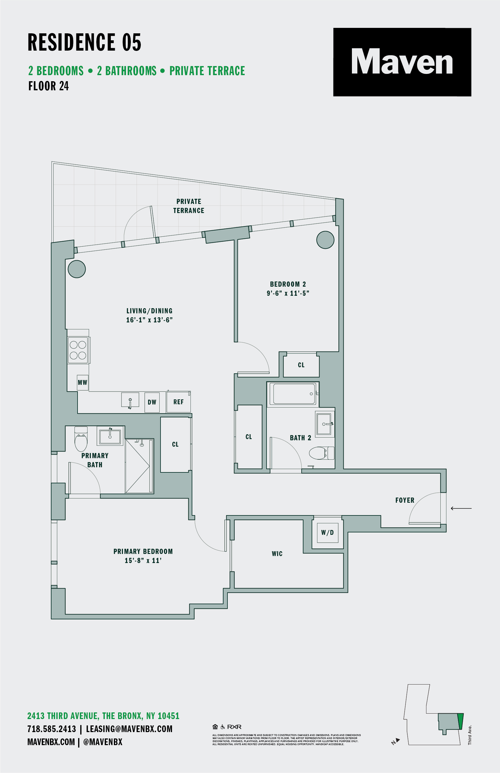 2 Bed/2 Bath-B3