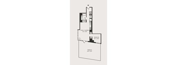 1 Bed/1 Bath-A24a