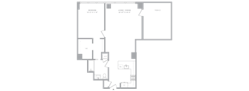 1 Bed/1 Bath-A1F