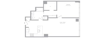 1 Bed/1 Bath-T11 Hudson House East