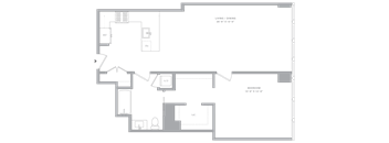 1 Bed/1 Bath-A1E