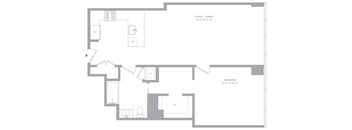 1 Bed/1 Bath-T5 Hudson House East