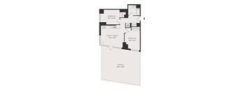 1 Bed/1 Bath-A4