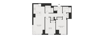 2 Bed/2 Bath-B12