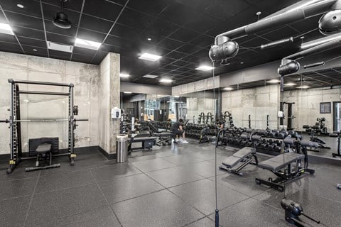 state of the art fitness center