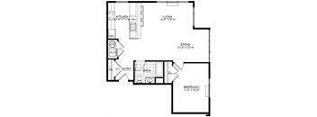1L Floor Plan at The Botanic, Carteret, New Jersey
