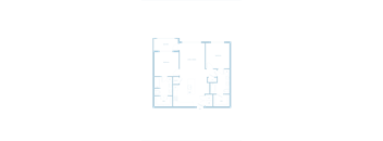 A floor plan of a house with labeled rooms and dimensions.