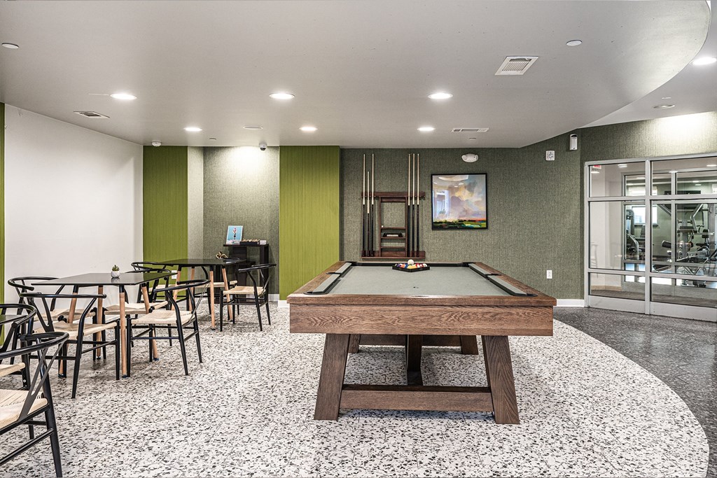 The Confluence at Norwalk Resort Style Apartments in Norwalk, CT_ Billiards