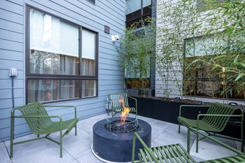The Botanic 2nd floor outdoor terrace fire pit - Photo Gallery 30