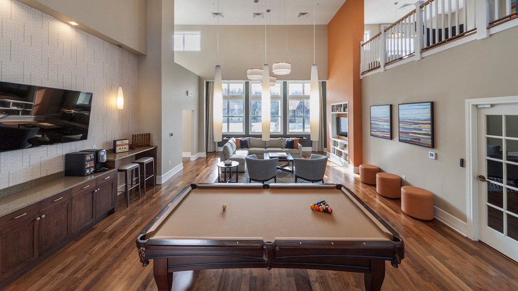 Resident Lounge at The Mews at Princeton Junction