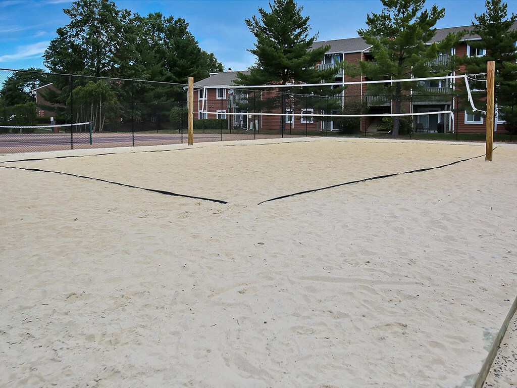 Sand Volleyball Court at The Crest at Princeton Meadows, Plainsboro, New Jersey