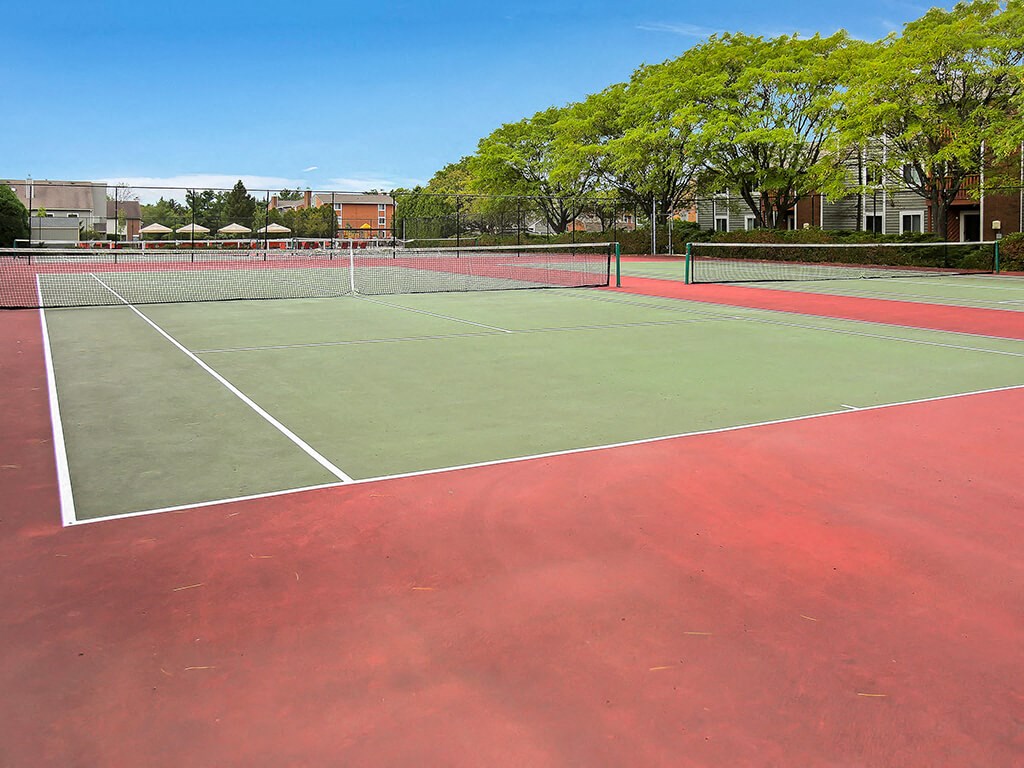 Tennis court at The Crest at Princeton Meadows, Plainsboro, 08536