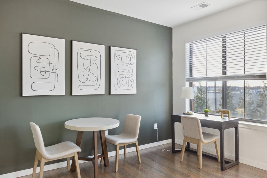 Apartment with home office at The Lofts at Middlesex