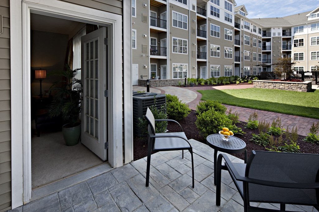 The Confluence at Norwalk Balcony