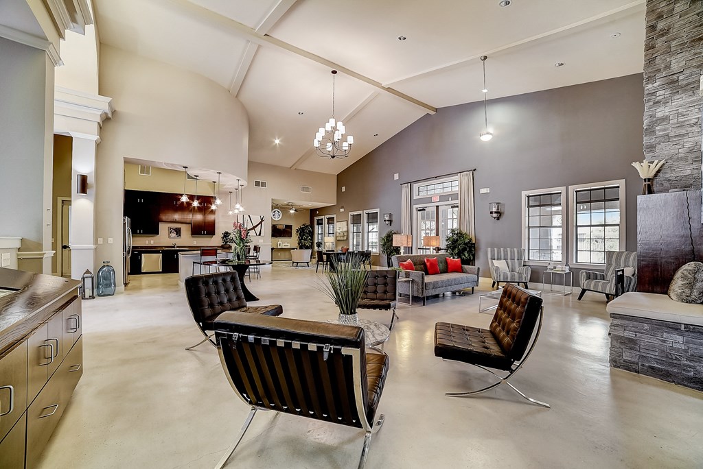 our apartments offer a clubhouse with a spacious floor plan