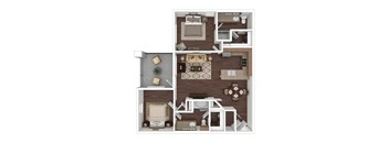 a1 floor plan  1 bedroom with 1 bathroom