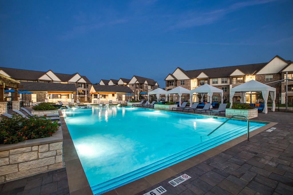 take a dip in our resort style swimming pool