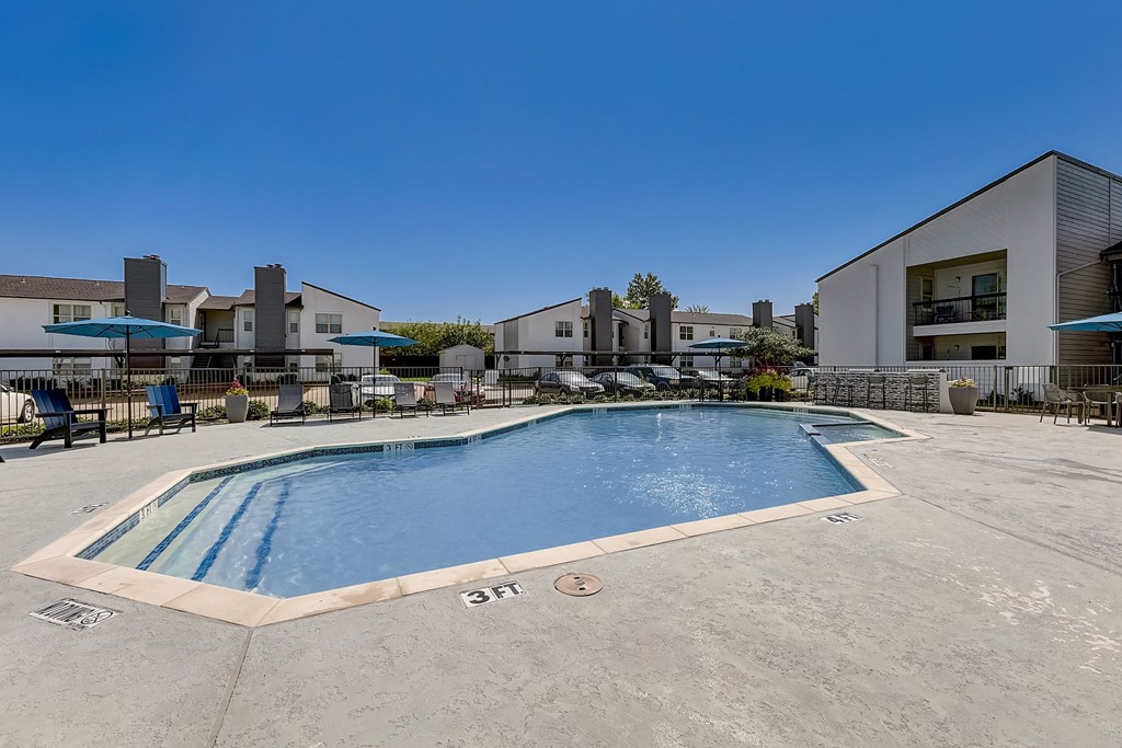 pool at the reserve at riverdale apartments in riverdale, nj