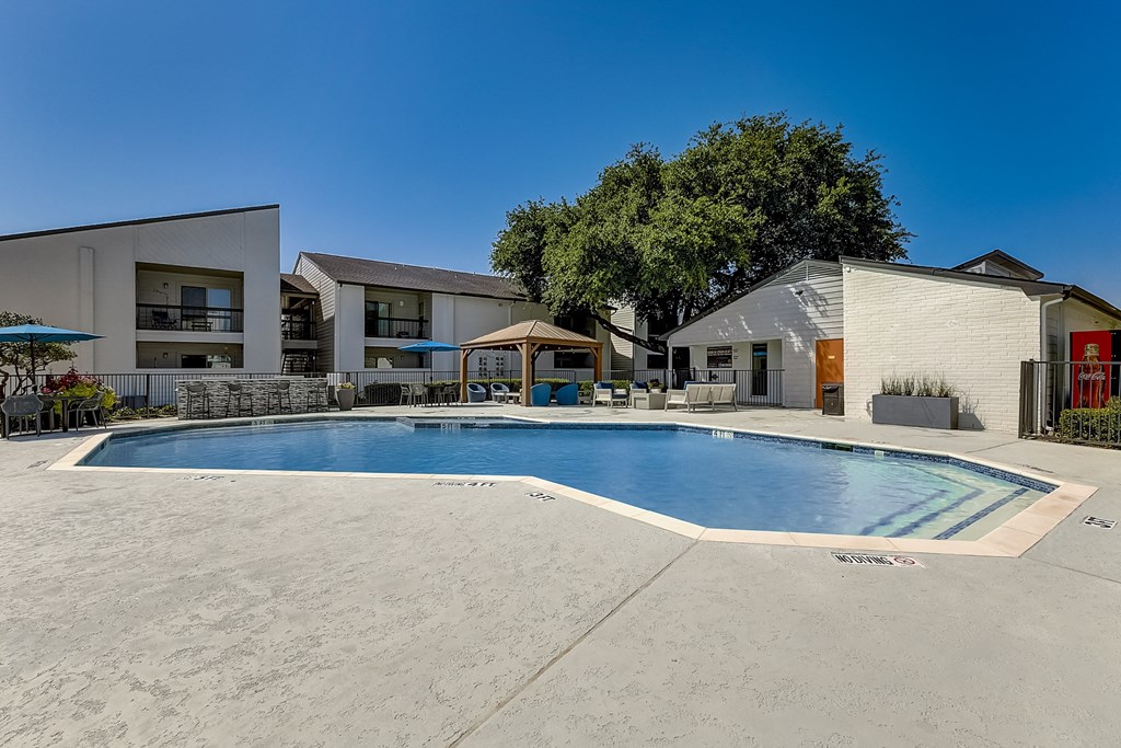 take a dip in our resort style pool