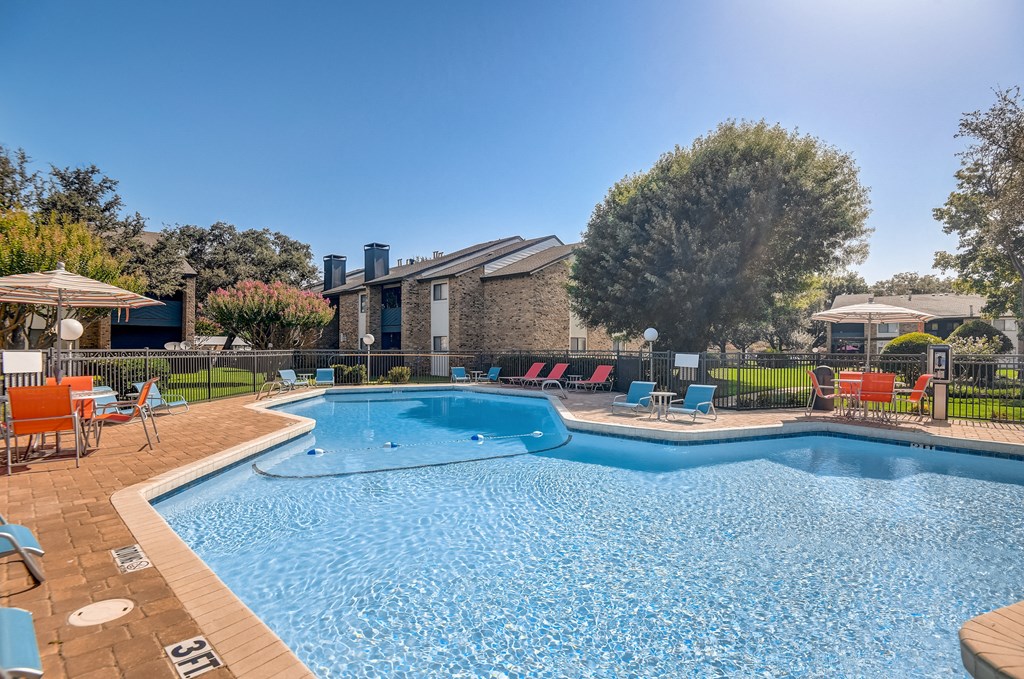 take a dip in our resort style pool