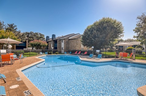 take a dip in our resort style pool