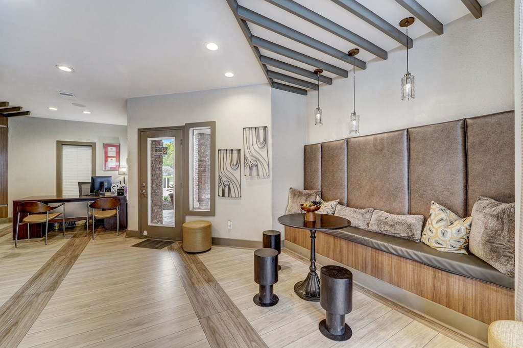 the living room of a house with a couch and a table