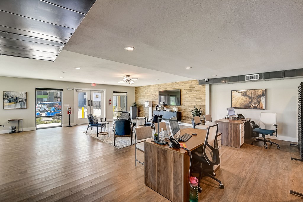 our apartments showcase a naturally well lit living room