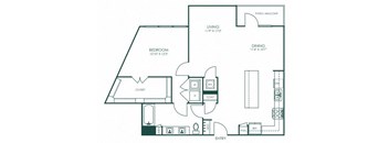 a blueprint of a floor plan of a house