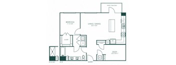 a blueprint of a floor plan with bedrooms and bathrooms