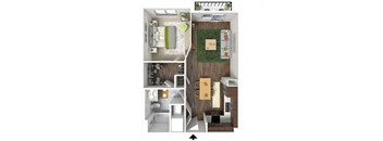 a 92103 sq ft floor plan  1 bedroom  1190 square feet