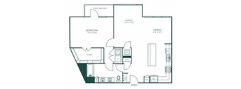 a blueprint of a floor plan with bedrooms and bathrooms