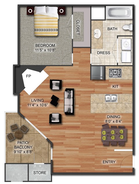 681 North Saginaw Boulevard 1-2 Beds Apartment for Rent - Photo Gallery 43