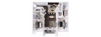 a floor plan of the crossings at carlsbad apartments