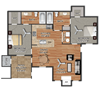 oxford floor plan 2 bedroom apartments in arlington tx