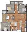 nottingham floor plan 3 bedroom apartments arlington tx
