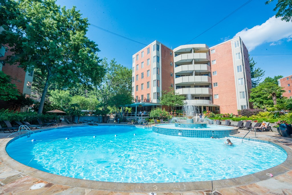 our apartments showcase an unique swimming pool