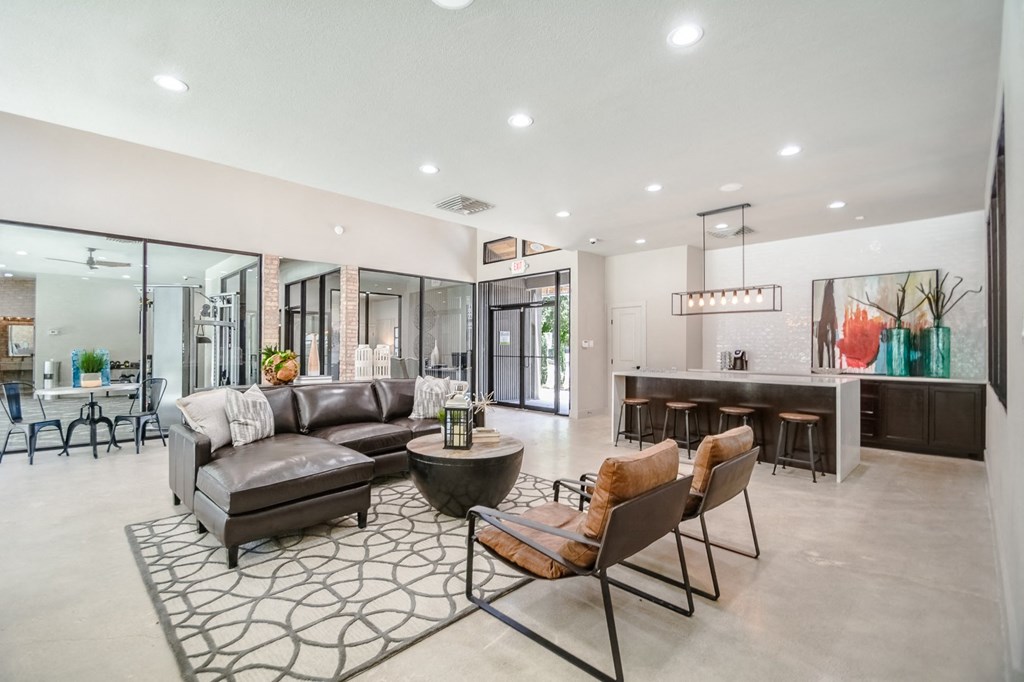 the preserve at ballantyne commons community living room