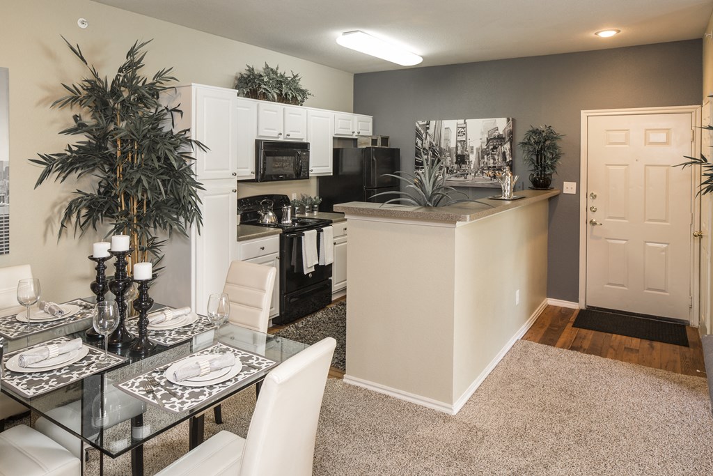 the enclave at homecoming terra vista kitchen and dining area