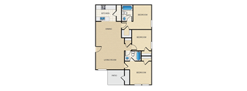 the boulders apartments floor plan