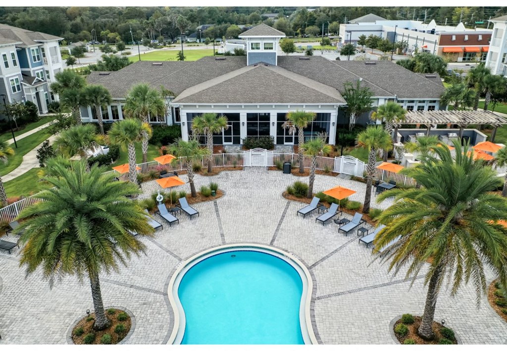 a view of the pool at the resort at longboat key club
