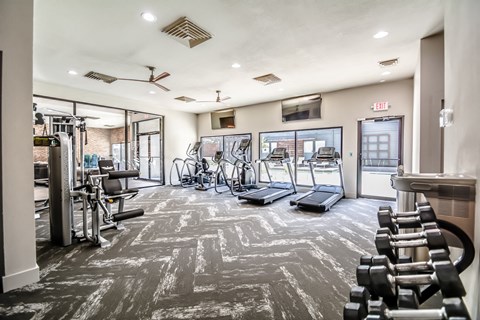 the apartments at masse corner 205 fitness room