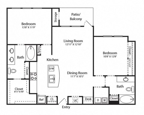 6100 Ashbury Street 1-3 Beds Apartment for Rent - Photo Gallery 39