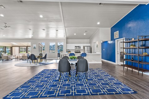 our apartments showcase a beautiful living room